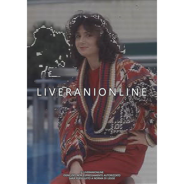 DIAP-RETROSPETTIVA GIGLIOLA CINQUETTI CANTANTE NELLA FOTO GIGLIOLA CINQUETTI NELL\'ANNO 1986 AG ALDO LIVERANI SAS