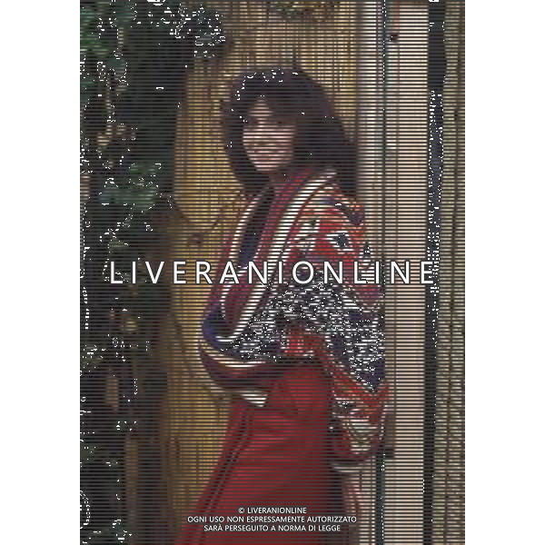 DIAP-RETROSPETTIVA GIGLIOLA CINQUETTI CANTANTE NELLA FOTO GIGLIOLA CINQUETTI NELL\'ANNO 1986 AG ALDO LIVERANI SAS