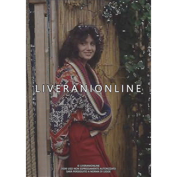 DIAP-RETROSPETTIVA GIGLIOLA CINQUETTI CANTANTE NELLA FOTO GIGLIOLA CINQUETTI NELL\'ANNO 1986 AG ALDO LIVERANI SAS