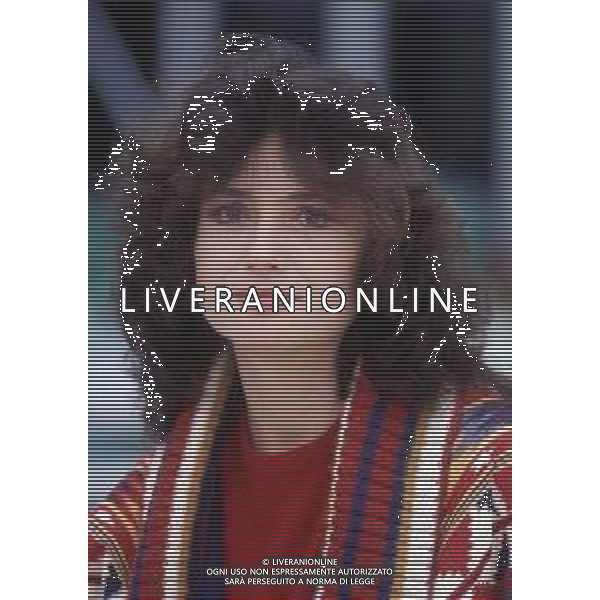 DIAP-RETROSPETTIVA GIGLIOLA CINQUETTI CANTANTE NELLA FOTO GIGLIOLA CINQUETTI NELL\'ANNO 1986 AG ALDO LIVERANI SAS