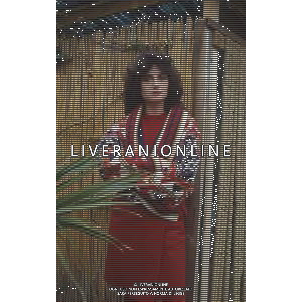 DIAP-RETROSPETTIVA GIGLIOLA CINQUETTI CANTANTE NELLA FOTO GIGLIOLA CINQUETTI NELL\'ANNO 1986 AG ALDO LIVERANI SAS