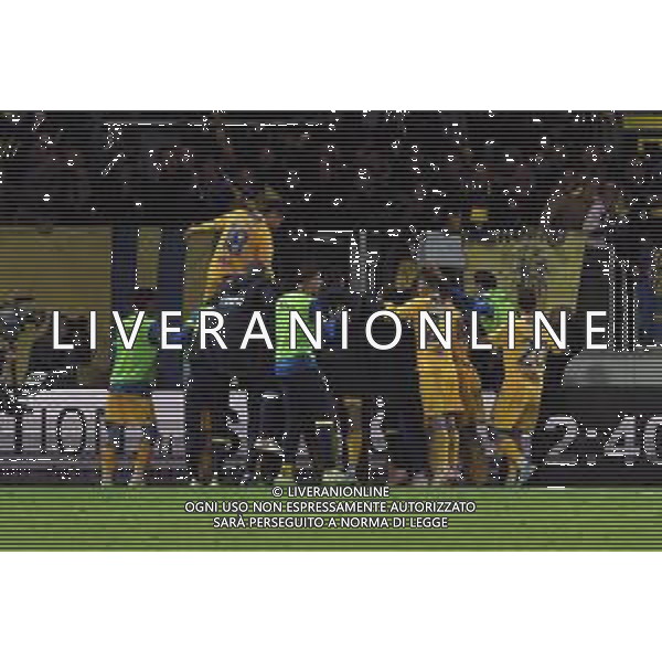 Frosinone vs Empoli - Campionato Serie A TIM - 11 giornata - Stadio B.Stirpe - Frosinone 06-11-2023 nella foto Esultanza Frosinone ©Federico Gaetano / AGENZIA ALDO LIVERANI SAS