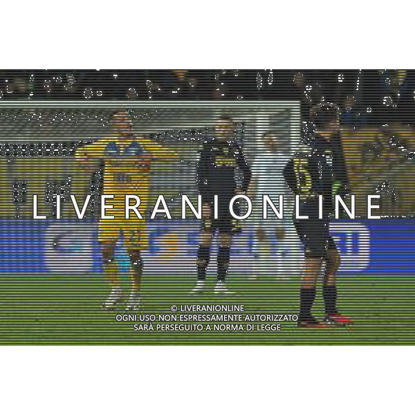 Frosinone vs Empoli - Campionato Serie A TIM - 11 giornata - Stadio B.Stirpe - Frosinone 06-11-2023 nella foto Esultanza Ibrahimovic ©Federico Gaetano / AGENZIA ALDO LIVERANI SAS