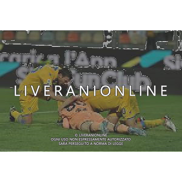 Frosinone vs Empoli - Campionato Serie A TIM - 11 giornata - Stadio B.Stirpe - Frosinone 06-11-2023 nella foto Turati festeggiato dai compagni ©Federico Gaetano / AGENZIA ALDO LIVERANI SAS