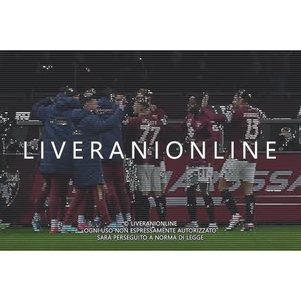 TVMV-Torino 06.11.2023 Stadio Grande Torino ©Manuela Viganti/Agenzia Aldo Liverani Torino vs Sassuolo Campionato Calcio Serie A TIM 2023/2024 11a giornata Nella foto: esultanza torino dopo il gol di antonio sanabria ©Viganti / AGENZIA ALDO LIVERANI SAS