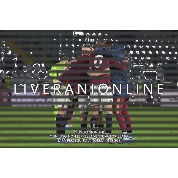 TVMV-Torino 06.11.2023 Stadio Grande Torino ©Manuela Viganti/Agenzia Aldo Liverani Torino vs Sassuolo Campionato Calcio Serie A TIM 2023/2024 11a giornata Nella foto: festa torino a fine gara ©Viganti / AGENZIA ALDO LIVERANI SAS