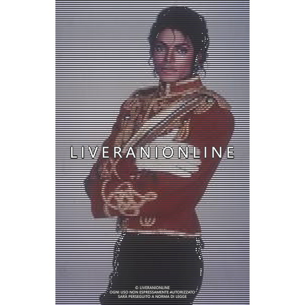 DIAP-RETROSPETTIVA MICHAEL JACKSON CANTANTE NELLA FOTO MICHAEL JACKSON ARCHIVIO CONTROLUCE-AG ALDO LIVERANI SAS