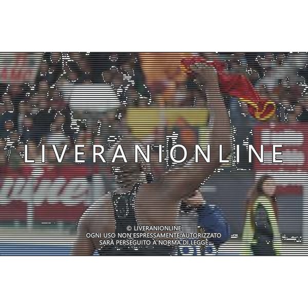 Romelu Lukaku of AS Roma celebrates after scoring a goal dduring the Italian soccer Serie A match AS Roma vs US Lecce on November 5, 2023 at Olympic Stadium in Rome, Italy. Photo by Emmanuele Mastrodonato/ag. Aldo Liverani sas