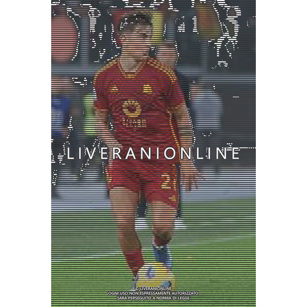 Paulo Dybala of AS Roma during the Italian soccer Serie A match AS Roma vs US Lecce on November 5, 2023 at Olympic Stadium in Rome, Italy. Photo by Emmanuele Mastrodonato/ag. Aldo Liverani sas