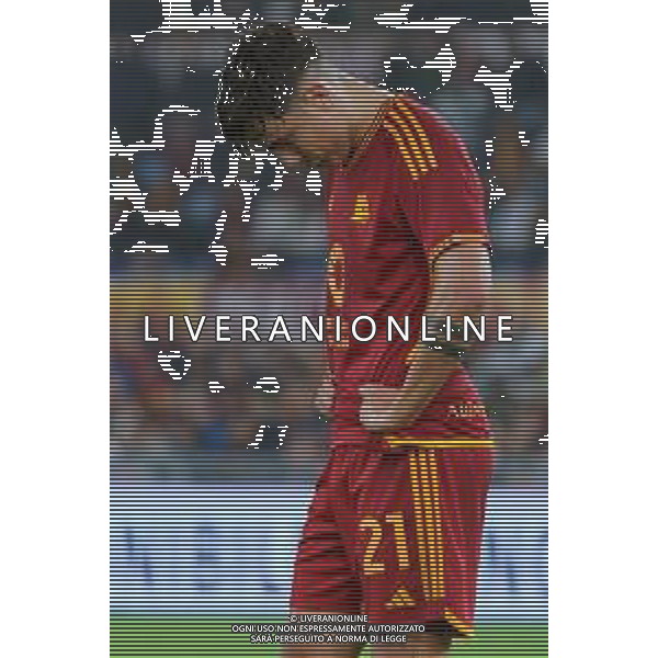 Paulo Dybala of AS Roma disappointment during the Italian soccer Serie A match AS Roma vs US Lecce on November 5, 2023 at Olympic Stadium in Rome, Italy. Photo by Emmanuele Mastrodonato/ag. Aldo Liverani sas