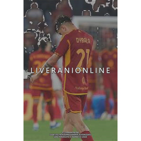 Paulo Dybala of AS Roma disappointment during the Italian soccer Serie A match AS Roma vs US Lecce on November 5, 2023 at Olympic Stadium in Rome, Italy. Photo by Emmanuele Mastrodonato/ag. Aldo Liverani sas