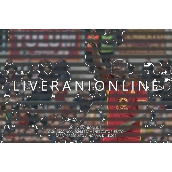 Romelu Lukaku of AS Roma during the Italian soccer Serie A match AS Roma vs US Lecce on November 5, 2023 at Olympic Stadium in Rome, Italy. Photo by Emmanuele Mastrodonato/ag. Aldo Liverani sas
