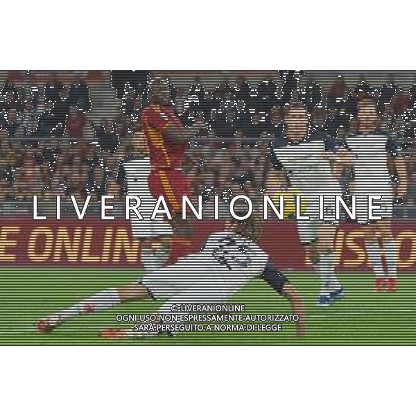 Antonino Gallo of US Lecce during the Italian soccer Serie A match AS Roma vs US Lecce on November 5, 2023 at Olympic Stadium in Rome, Italy. Photo by Emmanuele Mastrodonato/ag. Aldo Liverani sas