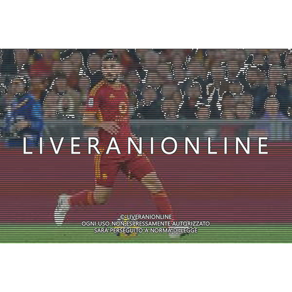 Houssem Aoua of AS Roma during the Italian soccer Serie A match AS Roma vs US Lecce on November 5, 2023 at Olympic Stadium in Rome, Italy. Photo by Emmanuele Mastrodonato/ag. Aldo Liverani sas
