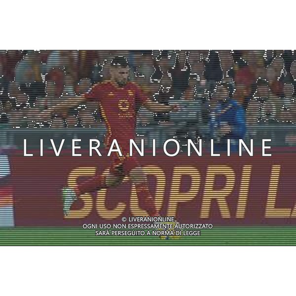 Houssem Aoua of AS Roma during the Italian soccer Serie A match AS Roma vs US Lecce on November 5, 2023 at Olympic Stadium in Rome, Italy. Photo by Emmanuele Mastrodonato/ag. Aldo Liverani sas