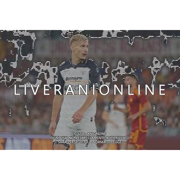 Pontus Almqvist of US Lecce during the Italian soccer Serie A match AS Roma vs US Lecce on November 5, 2023 at Olympic Stadium in Rome, Italy. Photo by Emmanuele Mastrodonato/ag. Aldo Liverani sas