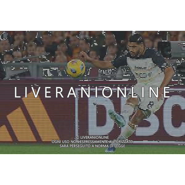 Hamza Rafia of US Lecce during the Italian soccer Serie A match AS Roma vs US Lecce on November 5, 2023 at Olympic Stadium in Rome, Italy. Photo by Emmanuele Mastrodonato/ag. Aldo Liverani sas