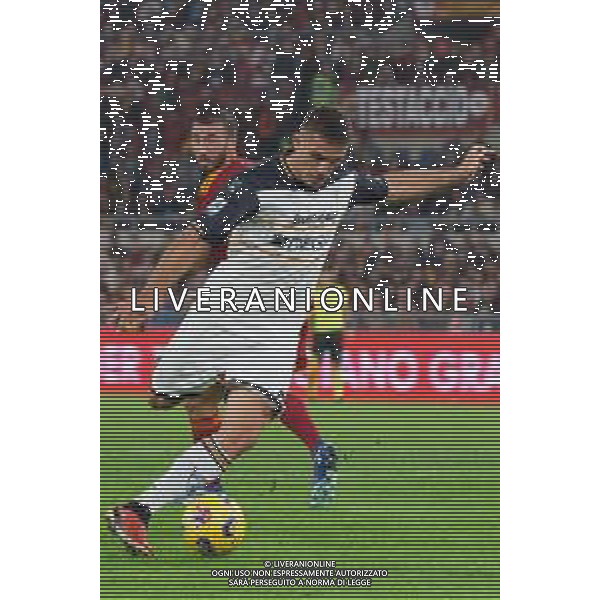 Nikola Krstovic of US Lecce during the Italian soccer Serie A match AS Roma vs US Lecce on November 5, 2023 at Olympic Stadium in Rome, Italy. Photo by Emmanuele Mastrodonato/ag. Aldo Liverani sas