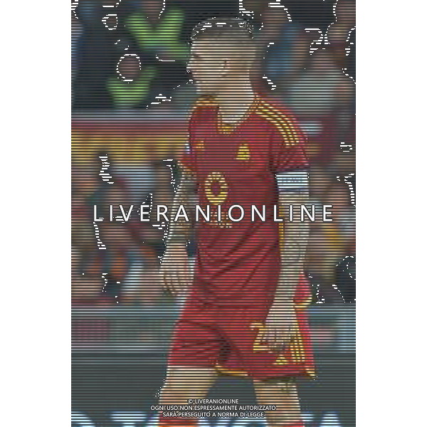 Gianluca Mancini of AS Roma during the Italian soccer Serie A match AS Roma vs US Lecce on November 5, 2023 at Olympic Stadium in Rome, Italy. Photo by Emmanuele Mastrodonato/ag. Aldo Liverani sas