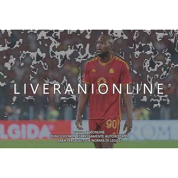 Romelu Lukaku of AS Roma during the Italian soccer Serie A match AS Roma vs US Lecce on November 5, 2023 at Olympic Stadium in Rome, Italy. Photo by Emmanuele Mastrodonato/ag. Aldo Liverani sas