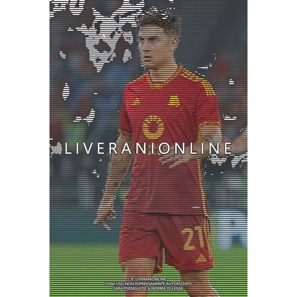 Paulo Dybala of AS Roma during the Italian soccer Serie A match AS Roma vs US Lecce on November 5, 2023 at Olympic Stadium in Rome, Italy. Photo by Emmanuele Mastrodonato/ag. Aldo Liverani sas