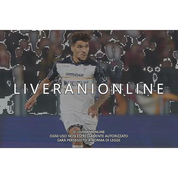 Valentin Gendrey of US Lecce during the Italian soccer Serie A match AS Roma vs US Lecce on November 5, 2023 at Olympic Stadium in Rome, Italy. Photo by Emmanuele Mastrodonato/ag. Aldo Liverani sas