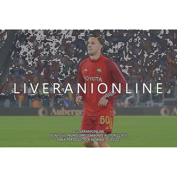 Riccardo Pagano of AS Roma during the Italian soccer Serie A match AS Roma vs US Lecce on November 5, 2023 at Olympic Stadium in Rome, Italy. Photo by Emmanuele Mastrodonato/ag. Aldo Liverani sas
