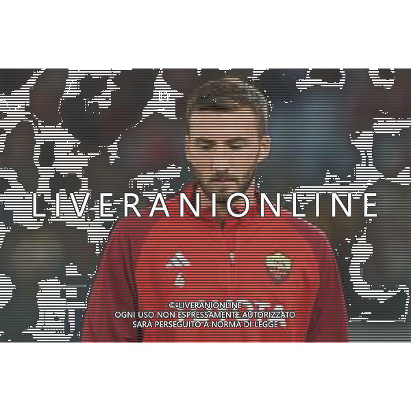 Bryan Cristante of AS Roma during the Italian soccer Serie A match AS Roma vs US Lecce on November 5, 2023 at Olympic Stadium in Rome, Italy. Photo by Emmanuele Mastrodonato/ag. Aldo Liverani sas