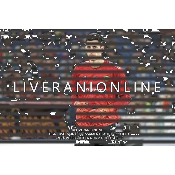 Pietro Boer of AS Roma during the Italian soccer Serie A match AS Roma vs US Lecce on November 5, 2023 at Olympic Stadium in Rome, Italy. Photo by Emmanuele Mastrodonato/ag. Aldo Liverani sas