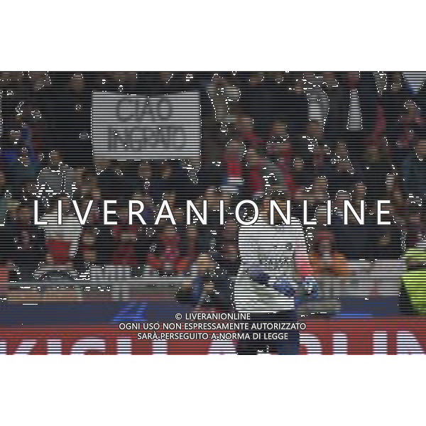 Milan vs Paris Saint-Germain nella foto contestazione Gianluigi Donnarumma (Paris Saint-Germain) Milano 07-11-2023 Stadio Giuseppe Meazza - San Siro UEFA Champions League fase a gironi 4a giornata - Gruppo F foto Roberto Garavaglia/ag. Aldo Liverani sas/AGENZIA ALDO LIVERANI SAS