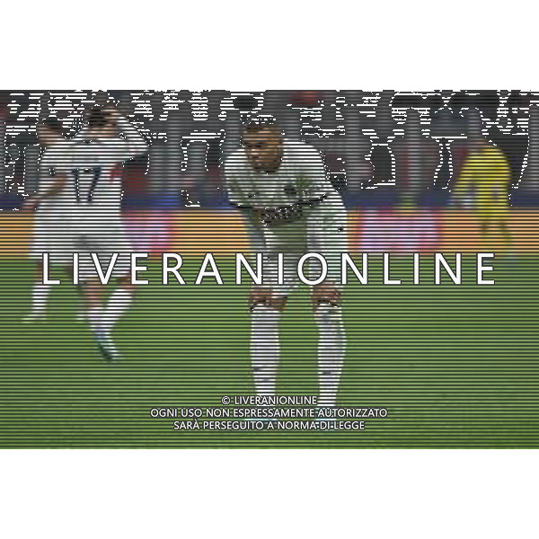 Milan vs Paris Saint-Germain nella foto Kylian Mbappe\' (Paris Saint-Germain) Milano 07-11-2023 Stadio Giuseppe Meazza - San Siro UEFA Champions League fase a gironi 4a giornata - Gruppo F foto Roberto Garavaglia/ag. Aldo Liverani sas / AGENZIA ALDO LIVERANI SAS