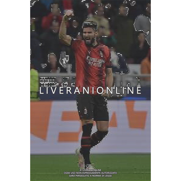 Milan vs Paris Saint-Germain nella foto Olivier Giroud (Milan) esulta dopo il gol del 2 a 1 Milano 07-11-2023 Stadio Giuseppe Meazza - San Siro UEFA Champions League fase a gironi 4a giornata - Gruppo F foto Roberto Garavaglia/ag. Aldo Liverani sas / AGENZIA ALDO LIVERANI SAS
