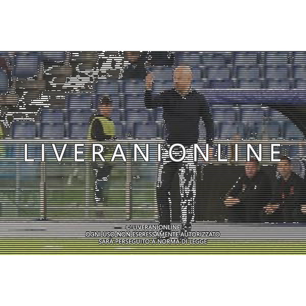coach Arne Slot of Feyenoord during the UEFA Champions League match SS Lazio vs Feyenoord at the Olympic stadium in Rome on November 7, 2023. Photo Emmanuele Mastrodonato/ag. Aldo Liverani sas / AGENZIA ALDO LIVERANI SAS