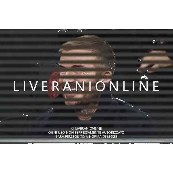 Milan vs Paris Saint-Germain nella foto David Beckham Milano 07-11-2023 Stadio Giuseppe Meazza - San Siro UEFA Champions League fase a gironi 4a giornata - Gruppo F foto Roberto Garavaglia/ag. Aldo Liverani sas/ AGENZIA ALDO LIVERANI SAS