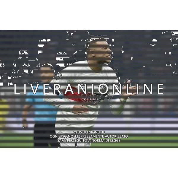 Milan vs Paris Saint-Germain nella foto Kylian Mbappe\' (Paris Saint-Germain) Milano 07-11-2023 Stadio Giuseppe Meazza - San Siro UEFA Champions League fase a gironi 4a giornata - Gruppo F foto Roberto Garavaglia/ag. Aldo Liverani sas/ AGENZIA ALDO LIVERANI SAS