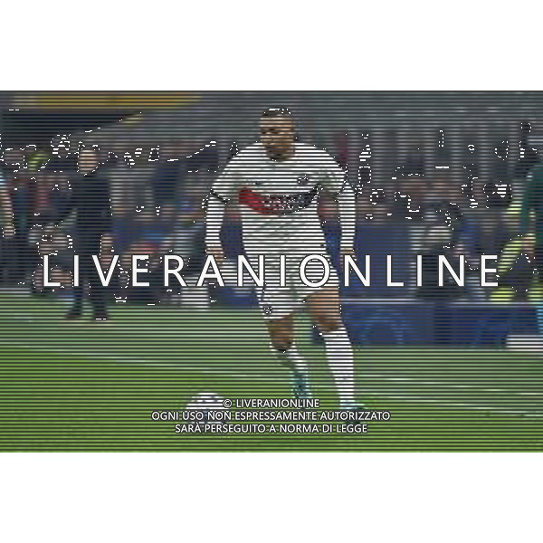 Milan vs Paris Saint-Germain nella foto Kylian Mbappe\' (Paris Saint-Germain) Milano 07-11-2023 Stadio Giuseppe Meazza - San Siro UEFA Champions League fase a gironi 4a giornata - Gruppo F foto Roberto Garavaglia/ag. Aldo Liverani sas/ AGENZIA ALDO LIVERANI SAS