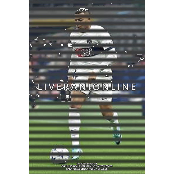 Milan vs Paris Saint-Germain nella foto Kylian Mbappe\' (Paris Saint-Germain) Milano 07-11-2023 Stadio Giuseppe Meazza - San Siro UEFA Champions League fase a gironi 4a giornata - Gruppo F foto Roberto Garavaglia/ag. Aldo Liverani sas/ AGENZIA ALDO LIVERANI SAS