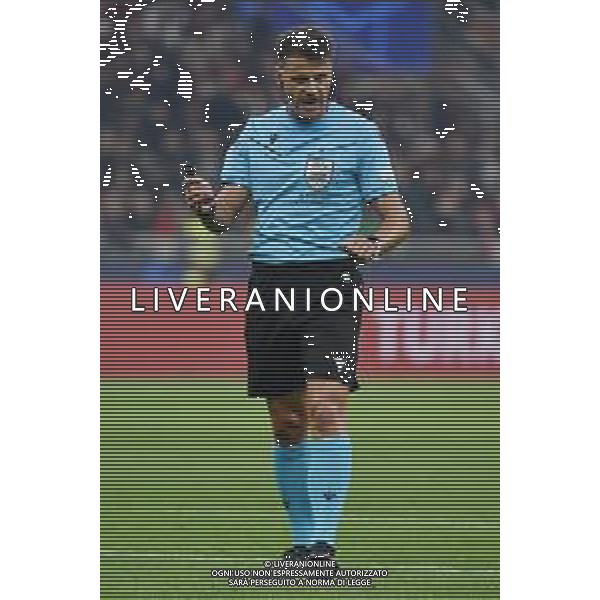 Milan vs Paris Saint-Germain nella foto l\'arbitro Gil Manzano Jesus (SPA) Milano 07-11-2023 Stadio Giuseppe Meazza - San Siro UEFA Champions League fase a gironi 4a giornata - Gruppo F foto Roberto Garavaglia/ag. Aldo Liverani sas/ AGENZIA ALDO LIVERANI SAS