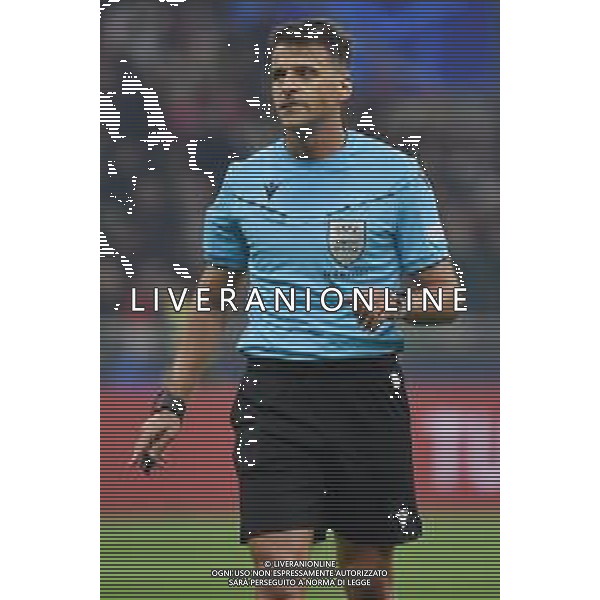 Milan vs Paris Saint-Germain nella foto l\'arbitro Gil Manzano Jesus (SPA) Milano 07-11-2023 Stadio Giuseppe Meazza - San Siro UEFA Champions League fase a gironi 4a giornata - Gruppo F foto Roberto Garavaglia/ag. Aldo Liverani sas/ AGENZIA ALDO LIVERANI SAS