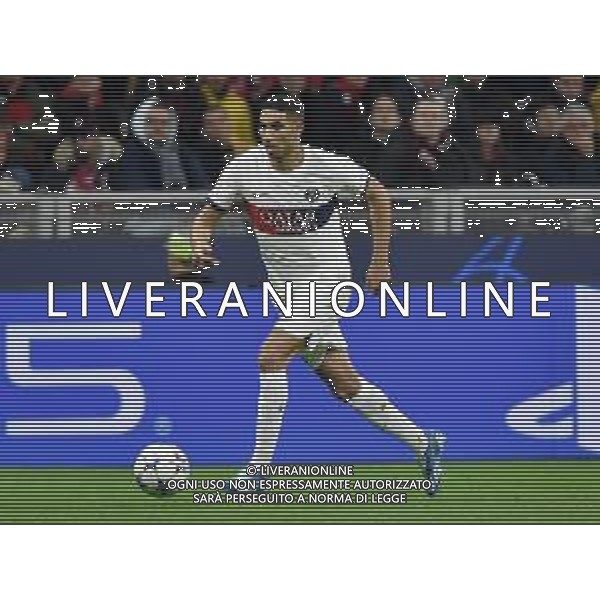 Milan vs Paris Saint-Germain nella foto Achraf Hakimi (Paris Saint-Germain) Milano 07-11-2023 Stadio Giuseppe Meazza - San Siro UEFA Champions League fase a gironi 4a giornata - Gruppo F foto Roberto Garavaglia/ag. Aldo Liverani sas/ AGENZIA ALDO LIVERANI SAS