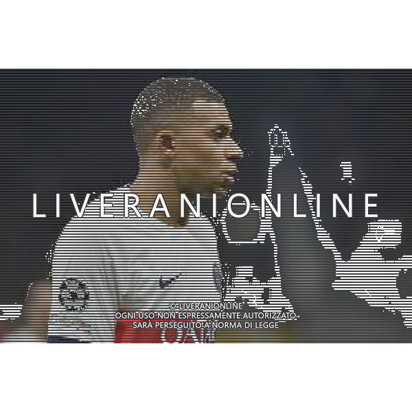 Milan vs Paris Saint-Germain nella foto Kylian Mbappe\' (Paris Saint-Germain) Milano 07-11-2023 Stadio Giuseppe Meazza - San Siro UEFA Champions League fase a gironi 4a giornata - Gruppo F foto Roberto Garavaglia/ag. Aldo Liverani sas/ AGENZIA ALDO LIVERANI SAS