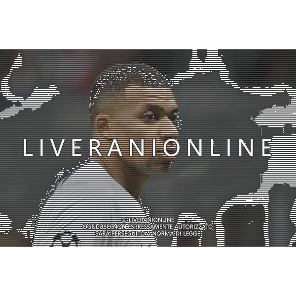 Milan vs Paris Saint-Germain nella foto Kylian Mbappe\' (Paris Saint-Germain) Milano 07-11-2023 Stadio Giuseppe Meazza - San Siro UEFA Champions League fase a gironi 4a giornata - Gruppo F foto Roberto Garavaglia/ag. Aldo Liverani sas/ AGENZIA ALDO LIVERANI SAS