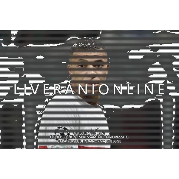 Milan vs Paris Saint-Germain nella foto Kylian Mbappe\' (Paris Saint-Germain) Milano 07-11-2023 Stadio Giuseppe Meazza - San Siro UEFA Champions League fase a gironi 4a giornata - Gruppo F foto Roberto Garavaglia/ag. Aldo Liverani sas/ AGENZIA ALDO LIVERANI SAS