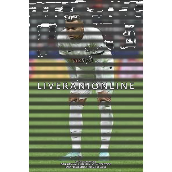 Milan vs Paris Saint-Germain nella foto Kylian Mbappe\' (Paris Saint-Germain) Milano 07-11-2023 Stadio Giuseppe Meazza - San Siro UEFA Champions League fase a gironi 4a giornata - Gruppo F foto Roberto Garavaglia/ag. Aldo Liverani sas/ AGENZIA ALDO LIVERANI SAS