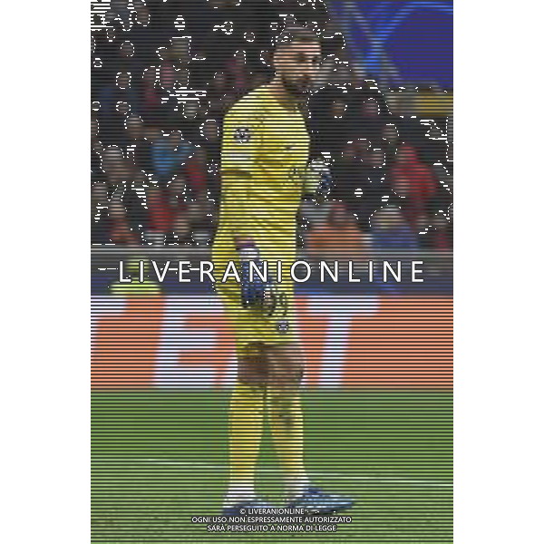 Milan vs Paris Saint-Germain nella foto Gianluigi Donnarumma (Paris Saint-Germain) Milano 07-11-2023 Stadio Giuseppe Meazza - San Siro UEFA Champions League fase a gironi 4a giornata - Gruppo F foto Roberto Garavaglia/ag. Aldo Liverani sas/ AGENZIA ALDO LIVERANI SAS