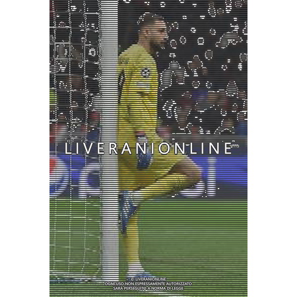 Milan vs Paris Saint-Germain nella foto Gianluigi Donnarumma (Paris Saint-Germain) Milano 07-11-2023 Stadio Giuseppe Meazza - San Siro UEFA Champions League fase a gironi 4a giornata - Gruppo F foto Roberto Garavaglia/ag. Aldo Liverani sas/ AGENZIA ALDO LIVERANI SAS