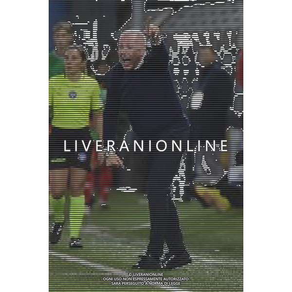TVRG Lecco vs Spezia nella foto Massimiliano Alvini allenatore Spezia Lecco 08-11-2023 Stadio Rigamonti Ceppi Campionato Serie BKT - recupero 2a giornata foto Roberto Garavaglia/ag. Aldo Liverani sas/AGENZIA ALDO LIVERANI SAS