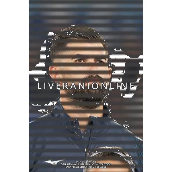 Elseid Hysaj of SS Lazio during the UEFA Champions League match SS Lazio vs Feyenoord at the Olympic stadium in Rome on November 7, 2023. Photo Emmanuele Mastrodonato/ag. Aldo Liverani sas/AGENZIA ALDO LIVERANI SAS