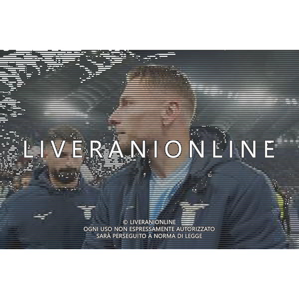 Ciro Immobile of SS Lazio celebrates the victory during the UEFA Champions League match SS Lazio vs Feyenoord at the Olympic stadium in Rome on November 7, 2023. Photo Emmanuele Mastrodonato/ag. Aldo Liverani sas/AGENZIA ALDO LIVERANI SAS