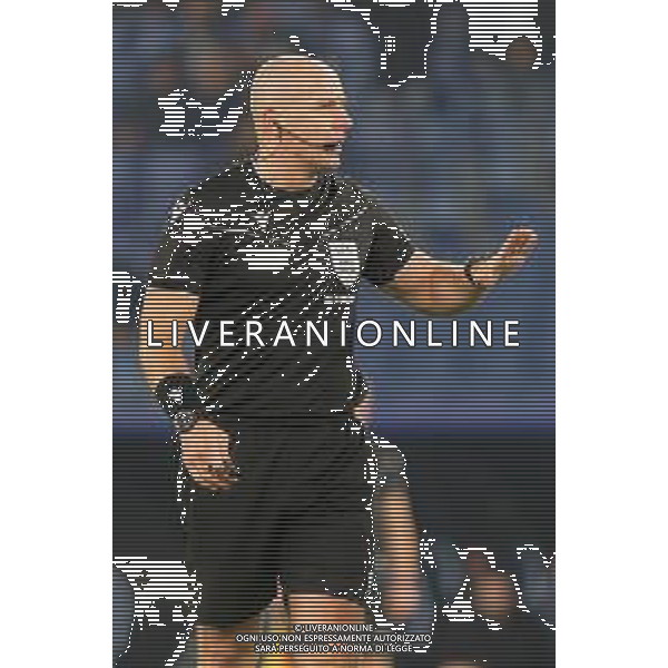 the referee Szymon Marciniak of Poland during the UEFA Champions League match SS Lazio vs Feyenoord at the Olympic stadium in Rome on November 7, 2023. Photo Emmanuele Mastrodonato/ag. Aldo Liverani sas/AGENZIA ALDO LIVERANI SAS